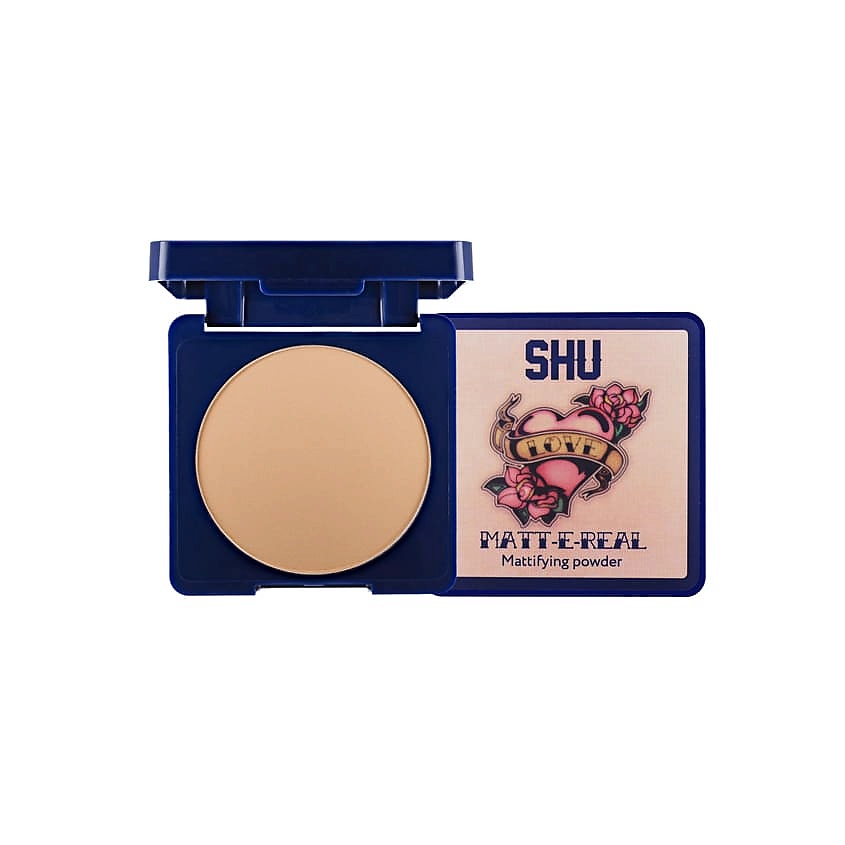 Изображение товара SHU Пудра компактная матовая Matt-E-Real, № 303, 8 г