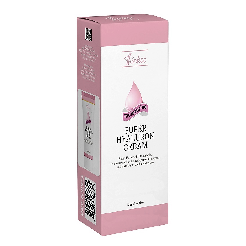 Изображение товара THINKCO Крем для лица с гиалуроновой кислотой Super Hyaluronic Cream, 50