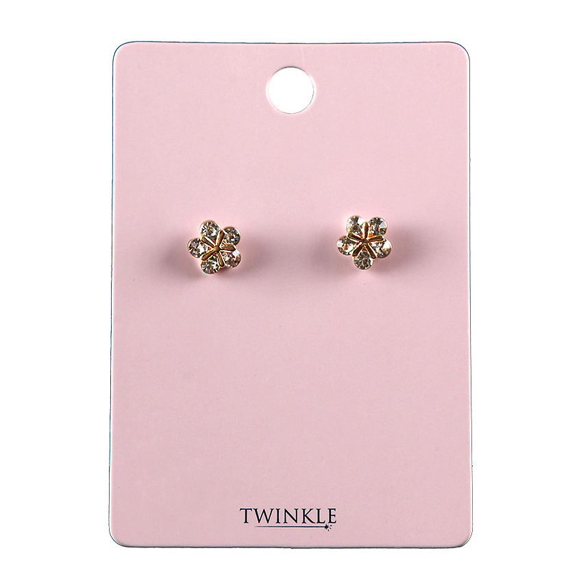 Изображение товара TWINKLE серьги Flowers - изящное украшение для женщин, стильная бижутерия