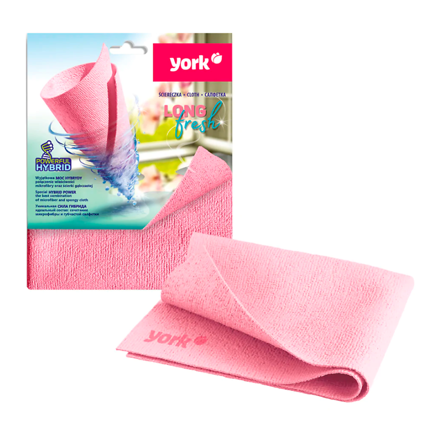 Изображение товара YORK Салфетка из микрофибры Лонг Фреш, 1 шт