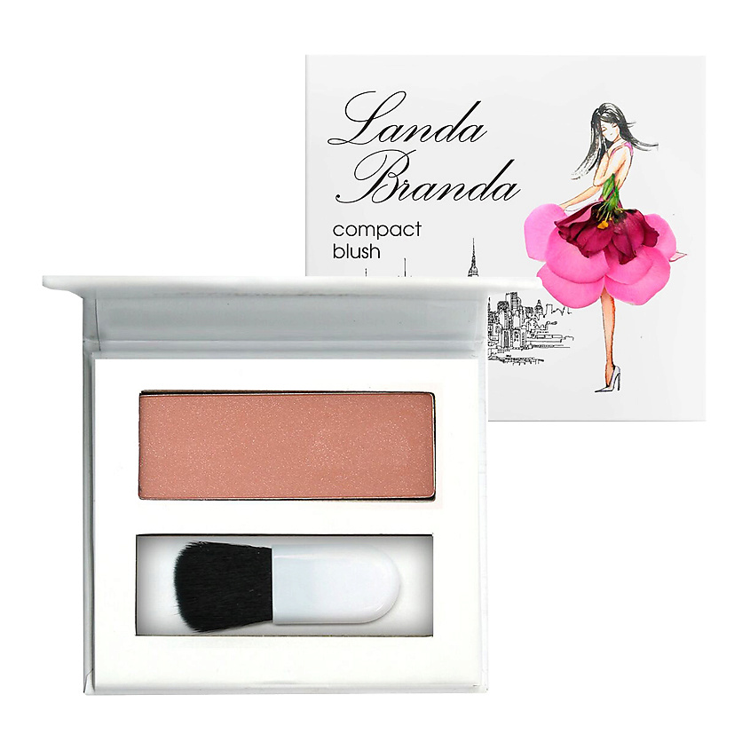 Изображение товара LANDA BRANDA Компактные румяна Свежесть, № 74 закат 3 гр