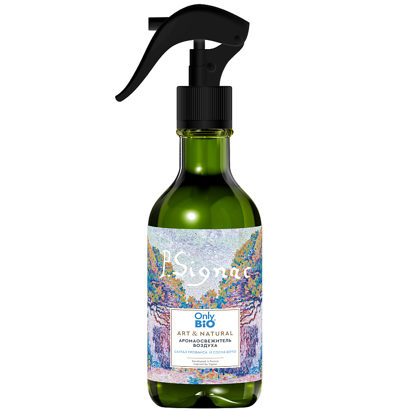 Изображение товара ONLY BIO Аромаосвежитель воздуха Сантал Прованса и сосна Берто, 1 шт.