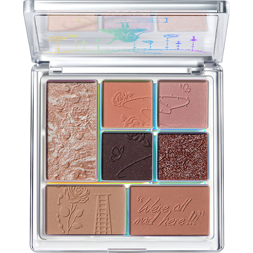 Изображение товара ZEESEA Палетка теней Dreamland Eyeshadow, № 01 Сероватый пурпур, 10 г