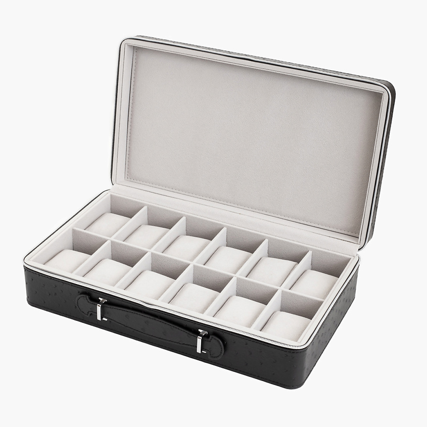 Изображение товара CLOX Шкатулка для хранения 12 часов, Z012, Черный