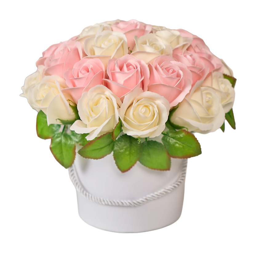 Изображение товара Букет из мыльных роз SKUINA 100 г оригинальный подарок к празднику