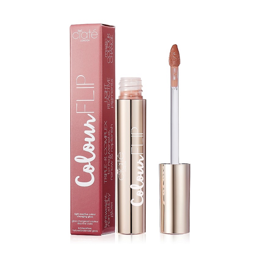 Изображение товара CIATE LONDON Блеск для губ меняющий цвет Colour Flip, BROWN NUDE 3.2 мл