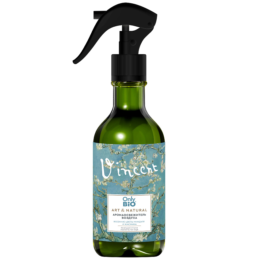Изображение товара ONLY BIO Аромаосвежитель воздуха Весенние цветы миндаля и жасмина серии Only Bio Art & Natural, 1 шт.