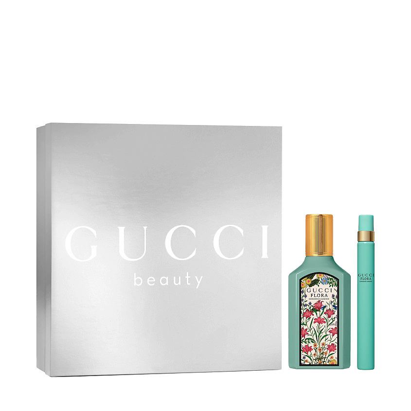 Изображение товара Gucci Flora Gorgeous Jasmine парфюмерный набор 50 мл и 10 мл женский