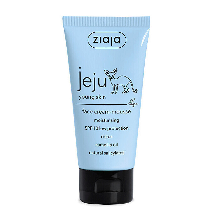 Изображение товара ZIAJA Крем мусс для лица SPF 10 Jeju, 50 мл