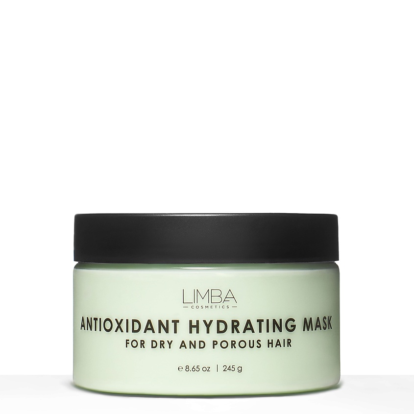 Изображение товара LIMBA COSMETICS Антиоксидантная маска для сухих и пористых волос, 245 г