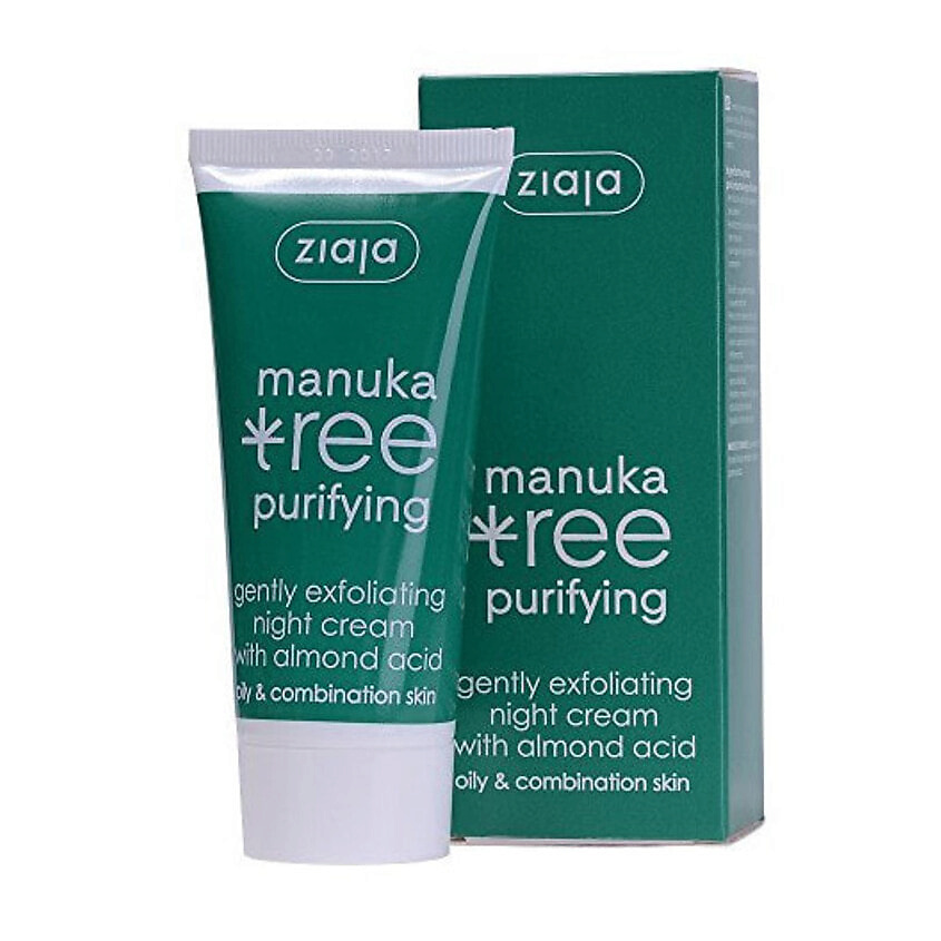 Изображение товара ЗIAJA Ночной крем Gently Exfoliating Manuka Tree Purifying 50 мл для жирной кожи