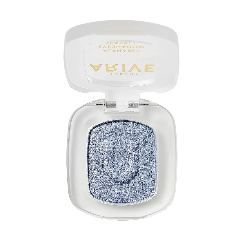 Изображение товара Тени для век ARIVE MAKEUP Alphabet Eyeshadow Sparkle приглушенный синий 4 1 г