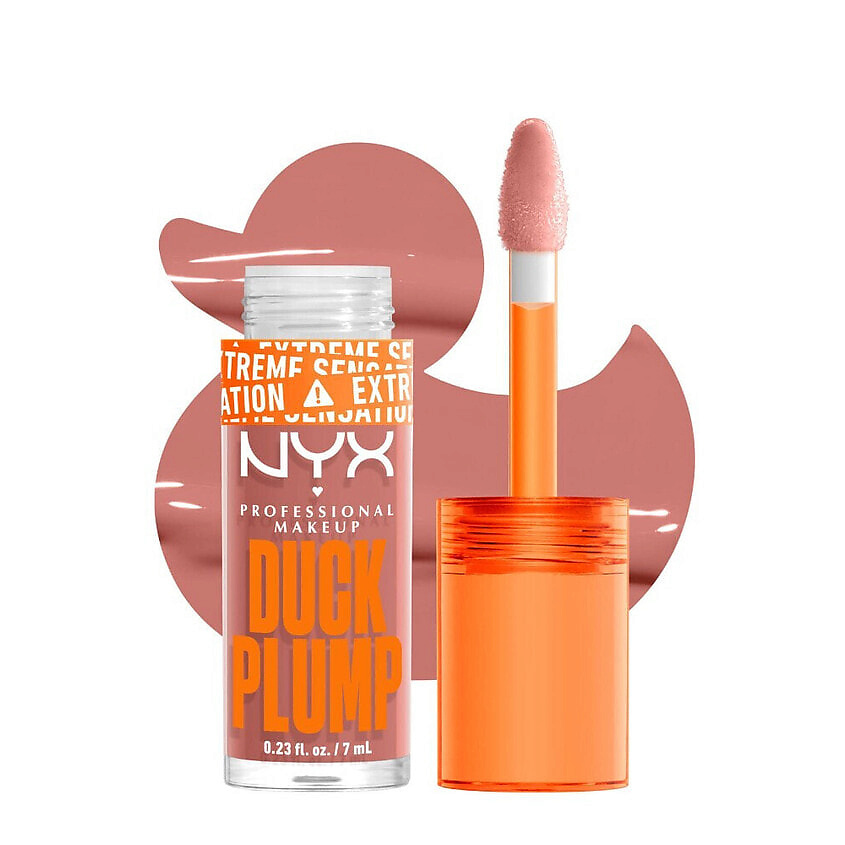 Изображение товара NYX PROFESSIONAL MAKEUP Блеск для губ Duck Plump High Pigment 02 Banging Bare