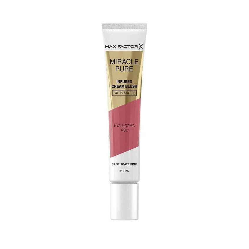 Изображение товара MAX FACTOR Miracle Pure Infused Cream румяна 05 Delicate Pink кремовые для лица и щек