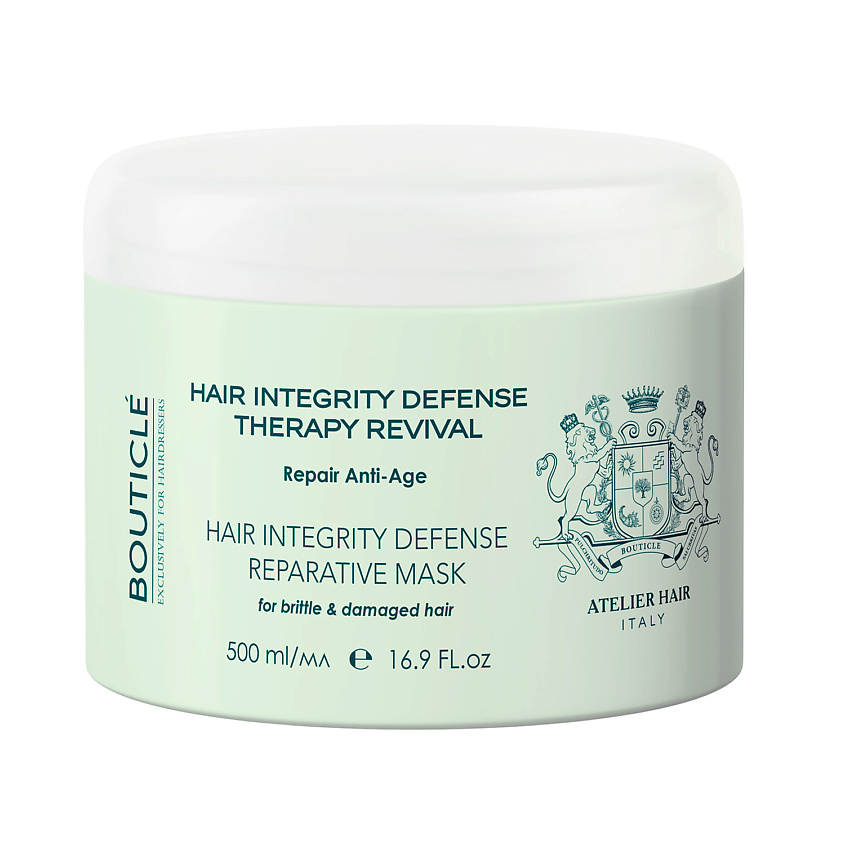 Изображение товара BOUTICLE Маска укрепляющая восстанавливающая для истонченных, хрупких и поврежденных волос, 500 мл