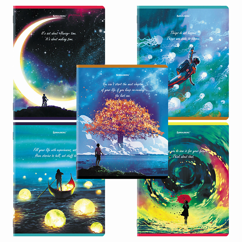 Изображение товара Тетради BRAUBERG ДЭК 5 шт | практичные и удобные для школы и офиса