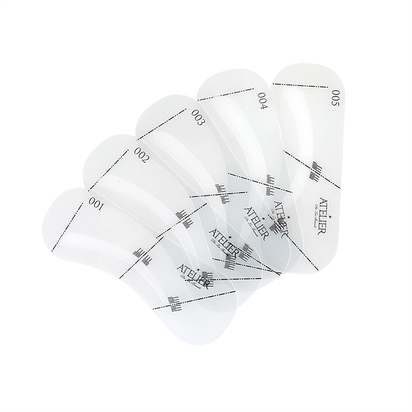 Изображение товара ЛЭТУАЛЬ НАБОР ТРАФАРЕТОВ ДЛЯ БРОВЕЙ, 5 шт.