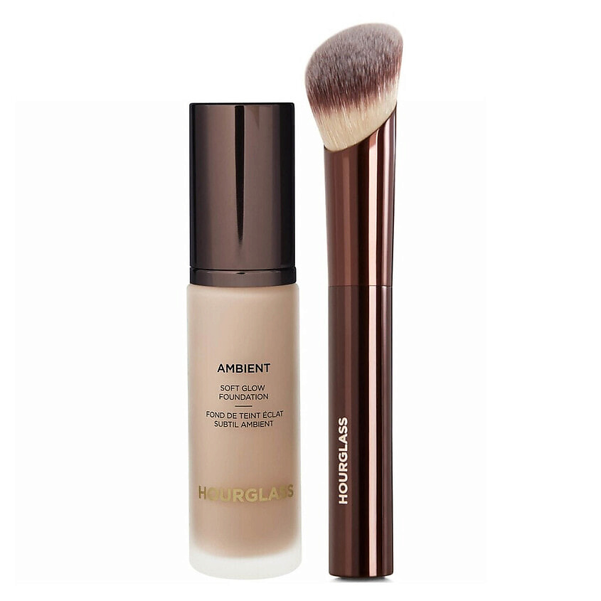 Изображение товара Набор для лица HOURGLASS Soft Glow + кисть - стойкий эффект сияния