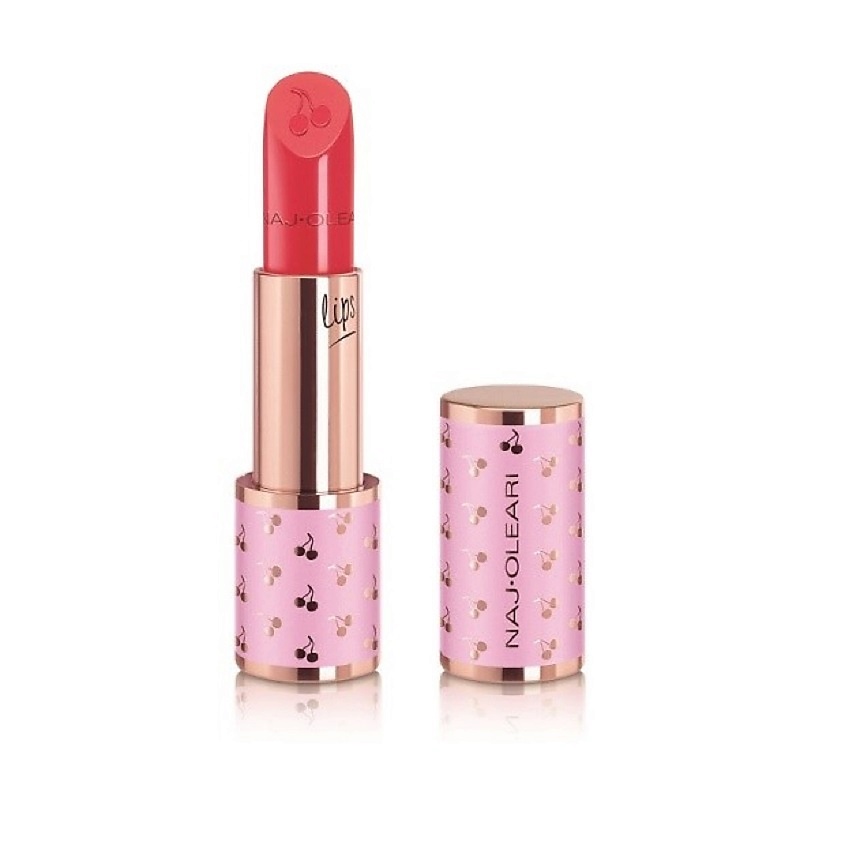 Изображение товара NAJ OLEARI Увлажняющая губная помада CREAMY DELIGHT LIPSTICK, GERANIUM RED 4,2 г