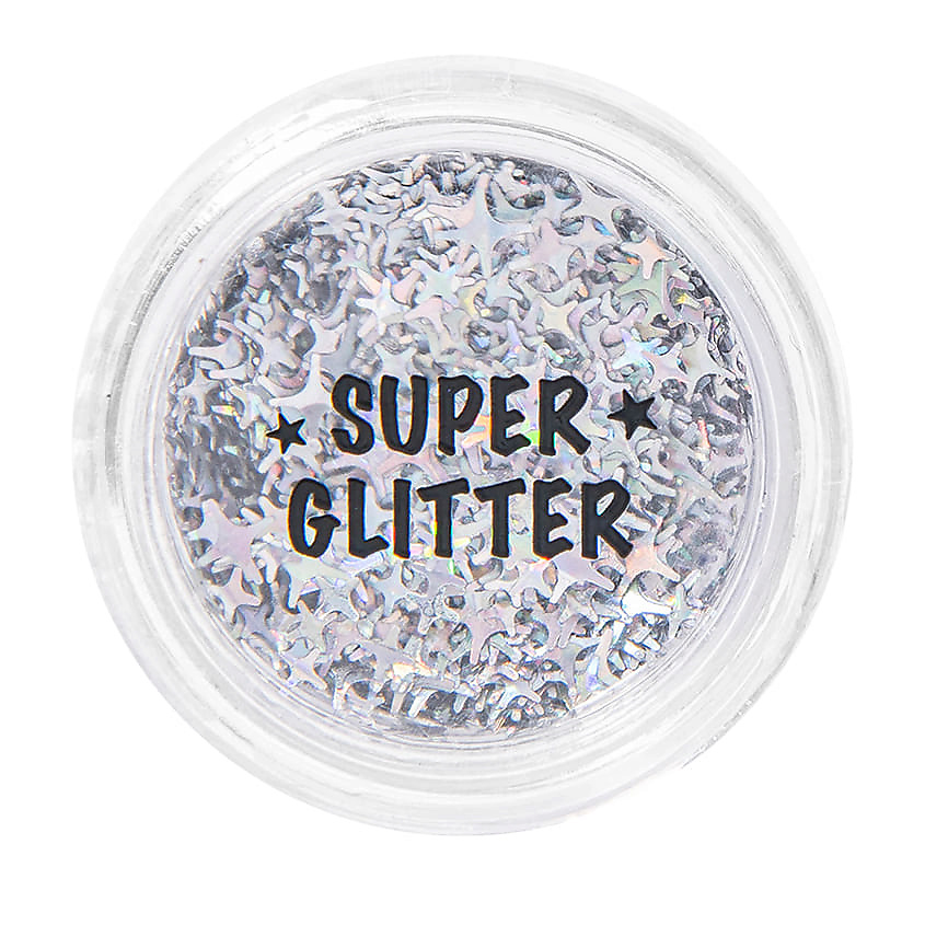 Изображение товара ЛЭТУАЛЬ Глиттер-гель для лица и тела SUPER FACE&BODY GLITTER-GEL, № 6, 1,5 г