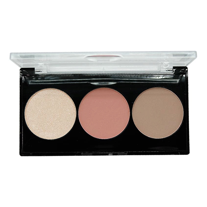 Изображение товара POETEQ Палетка для скульптурирования Идеал, № 02 Теплый, 9 г