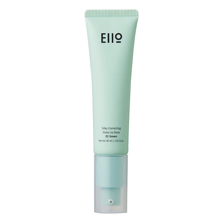 Изображение товара EIIO База под макияж корректирующая Silky Correcting Make Up Base, № 02, Зеленая, 30 мл