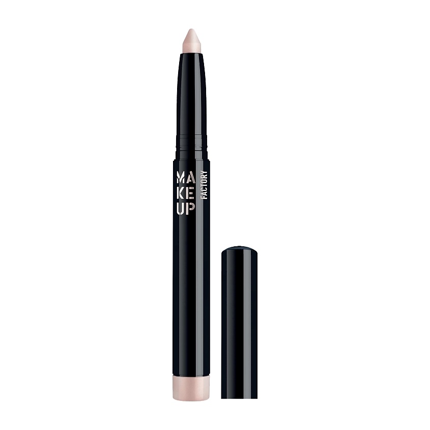 Изображение товара MAKE UP FACTORY Cooling Eyeshadow Stick No 02 Glammy Cream 1, 4 г - тени для век с охлаждающим эффе