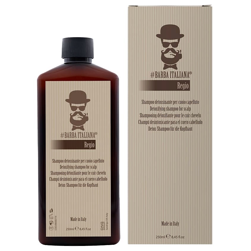 Изображение товара BARBA ITALIANA Шампунь для очищения кожи головы Regio, 250 мл