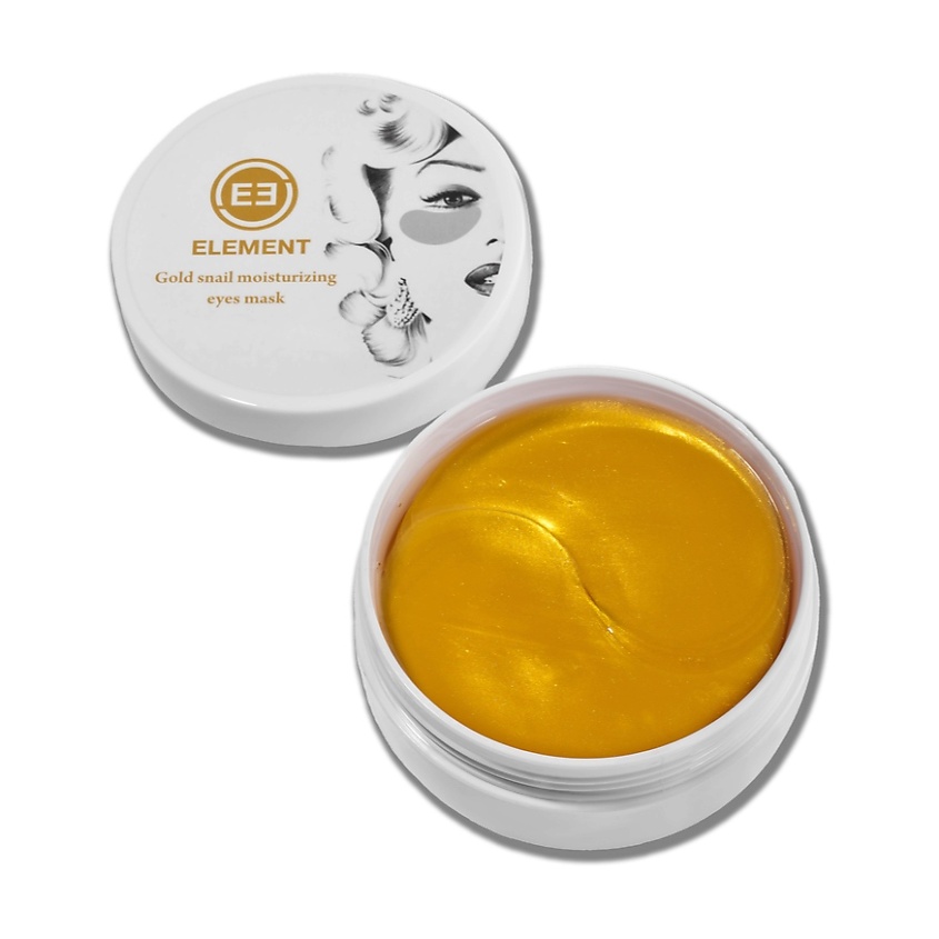 Изображение товара Гидрогелевые патчи для глаз ELEMENT Gold с золото и коллагеном 60 шт
