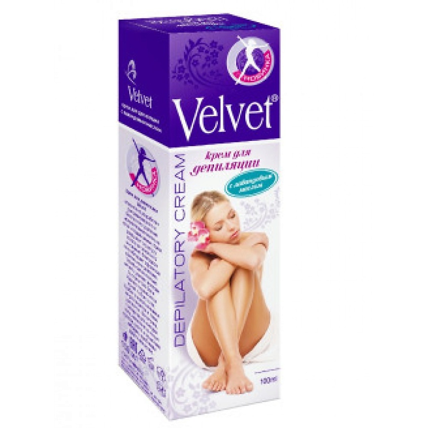 Изображение товара COMPLIMENT Вельвет Крем для депиляции с маслом лаванды, 100мл