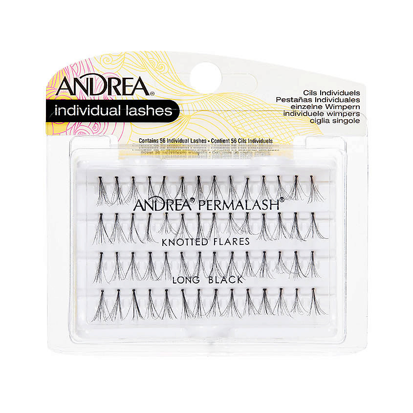 Изображение товара ANDREA Пучки ресниц длинные черные MOD Perma Lash Flair Long Black, 56 шт.