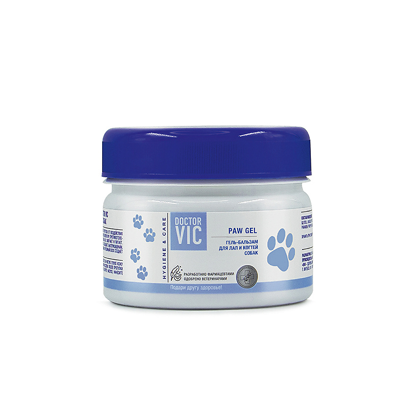 Изображение товара DOCTOR VIC Гель бальзам для лап и когтей собак, 80