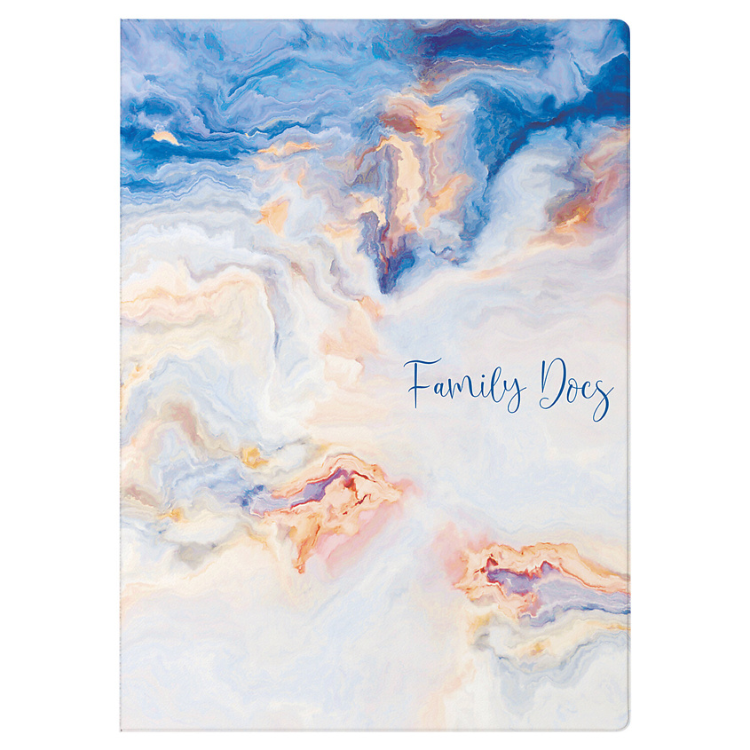 Изображение товара STAFF Папка-органайзер для 4-х комплектов документов Marble 2, Комбинированный