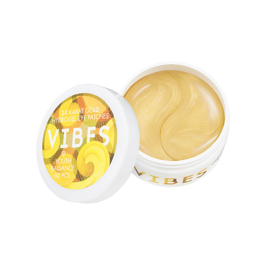 Изображение товара VIBES Патчи гидрогелевые для области вокруг глаз "24-каратное золото", 1 шт.