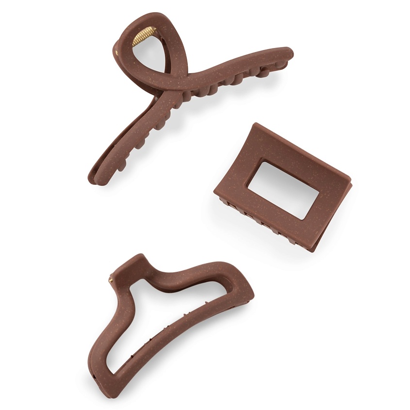 Изображение товара KOSMOSHTUCHKI Набор крабов №1 БИО, Коричневый, 3шт.