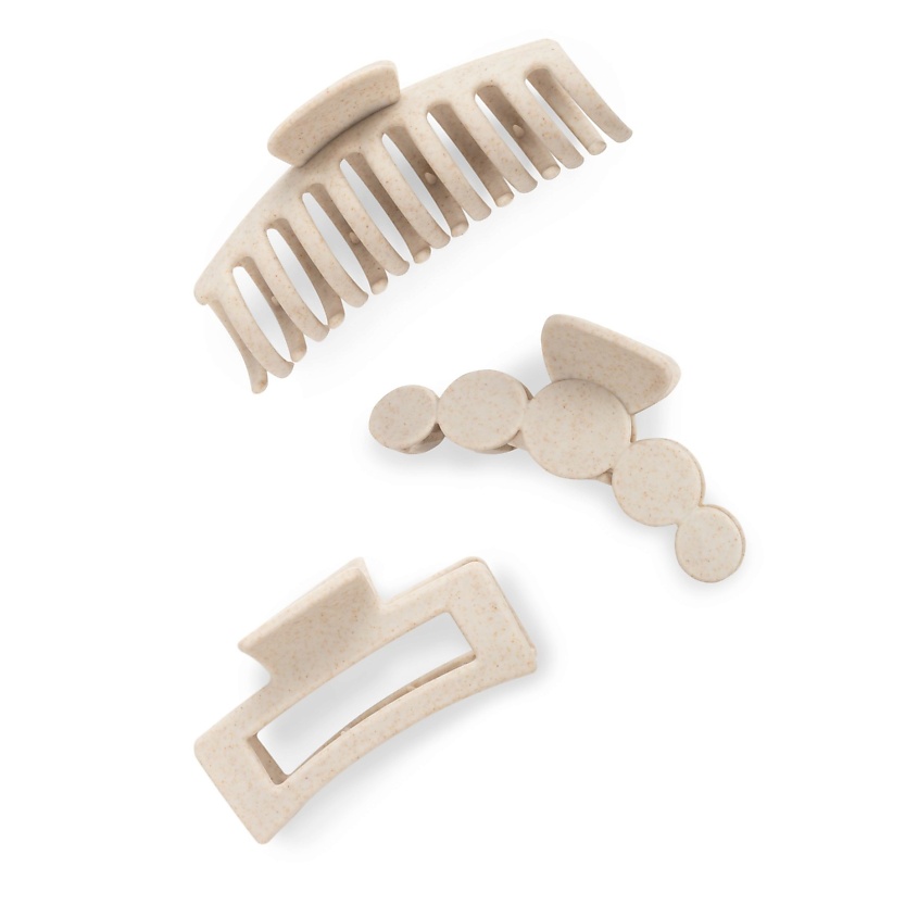 Изображение товара KOSMOSHTUCHKI Набор крабов №2 БИО, Бежевый, 3шт.