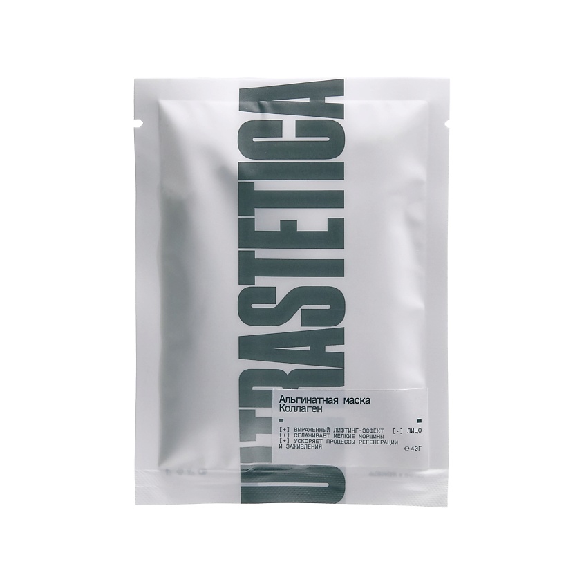 Изображение товара ULTRASTETIKA Альгинатная маска, с коллагеном подтягивающая и питательная, 1 шт.