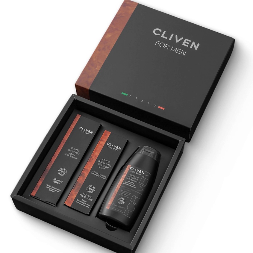 Изображение товара CLIVEN Подарочный косметический набор для мужчин, 1 шт.