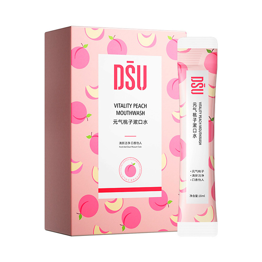 Изображение товара Освежающий ополаскиватель для полости рта с ароматом персика 1 шт