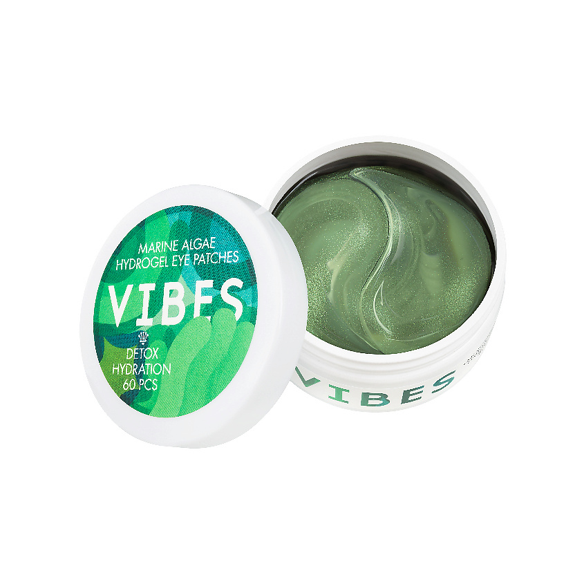 Изображение товара VIBES Патчи гидрогелевые для области вокруг глаз "Морские водоросли", 1 шт.