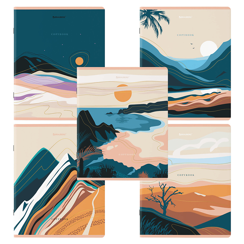 Изображение товара BRAUBERG Тетради ДЭК, 5 шт