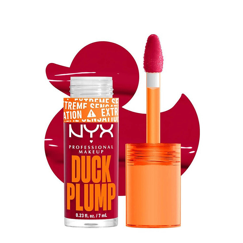 Изображение товара Блеск для губ NYX Duck Plump High Pigment 14 Hall Of Flame