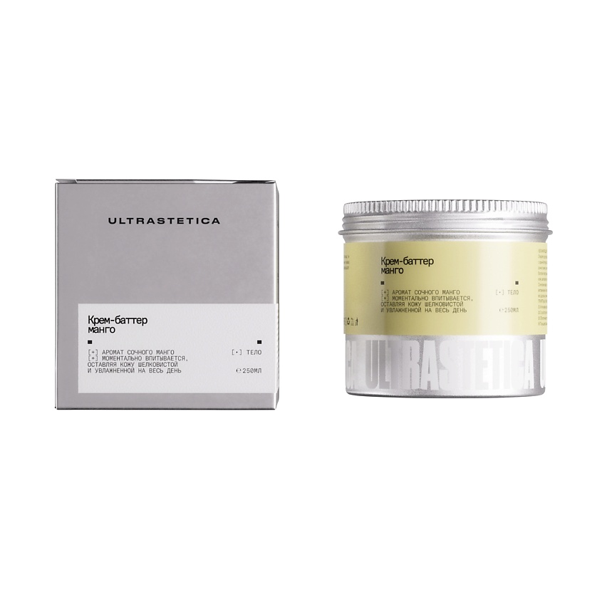 Изображение товара ULTRASTETIKA Увлажняющий крем-баттер манго, с кокосовым маслом для сухой кожи, 1 шт.