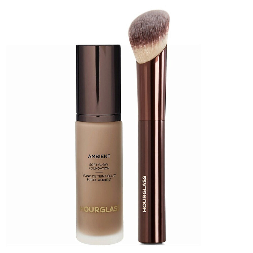 Изображение товара Набор для лица HOURGLASS тональный крем Soft Glow + кисть для макияжа