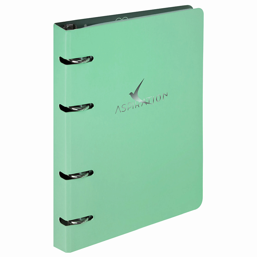 Изображение товара BRAUBERG Тетрадь на кольцах 120л Пастель сменный блок гибкая обложка фольга