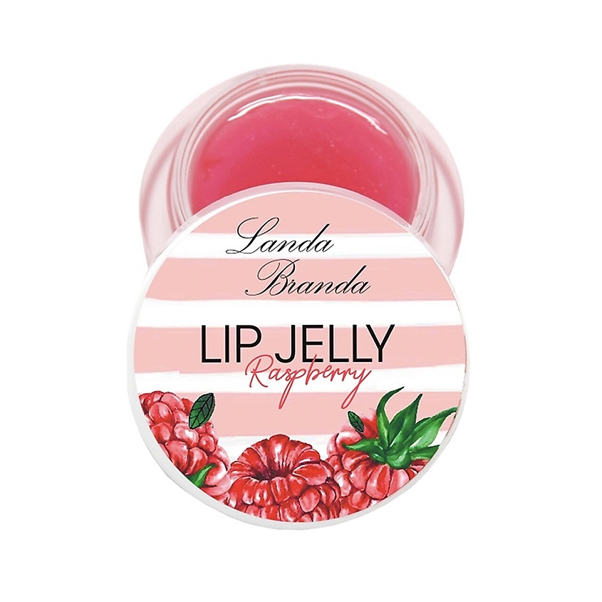 Изображение товара LANDA BRANDA Бальзам-желе для губ малина, № 96 розовый 5 мл