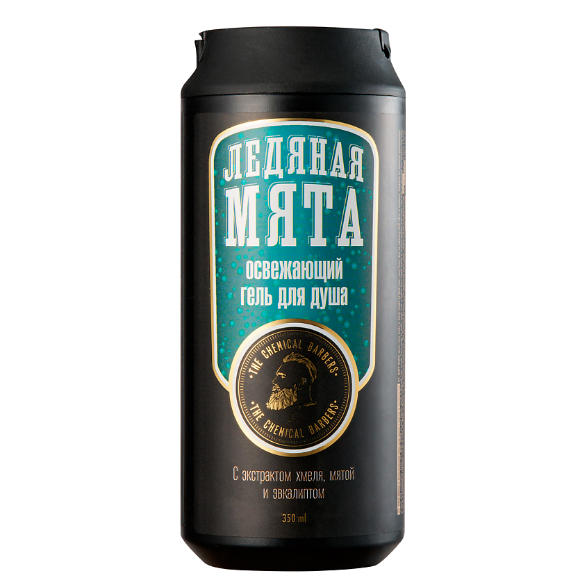 Изображение товара Мужской освежающий гель для душа с мятой и эвкалиптом 350 мл THE CHEMICAL BARBERS