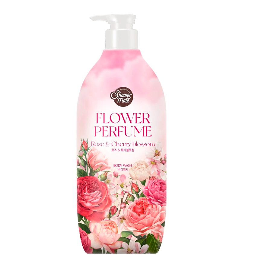 Изображение товара KERASYS Гель для душа Шауэр Мэйт РОЗА, 900 мл