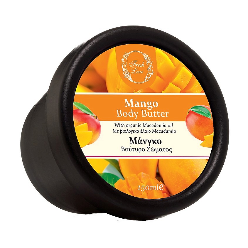Изображение товара FRESH LINE Крем-масло для тела манго Body Butter Mango, 150 мл