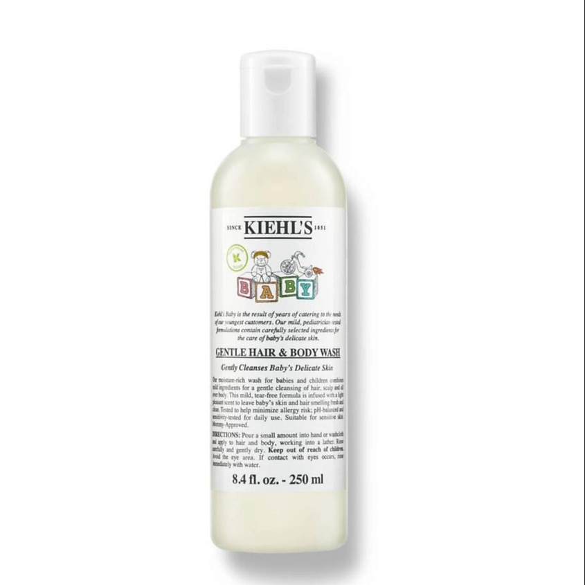 Изображение товара KIEHL'S Мягкий гель-шампунь для детей Gentle Hair & Body Wash, 250 мл
